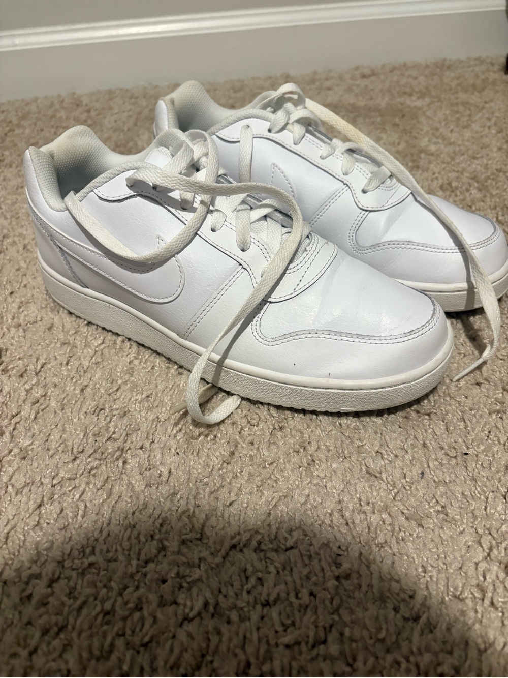 Nike Women’s white Air Force 1’s